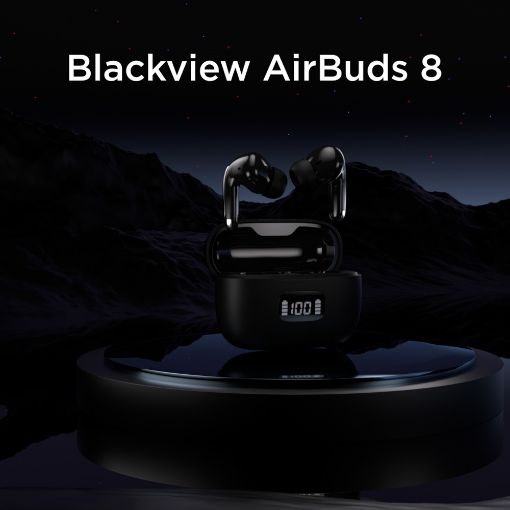 Εικόνα της Earbuds Blackview AirBuds 8 Polar Night Black