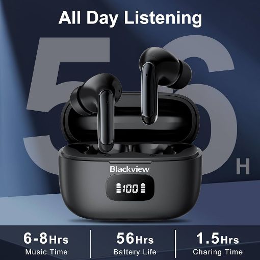 Εικόνα της Earbuds Blackview AirBuds 8 Polar Night Black
