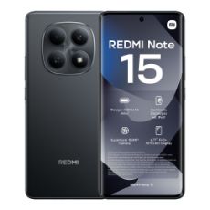 Εικόνα της Smartphone Xiaomi Redmi Note 15 4G NFC Dual Sim 6GB 128GB Black MZB0M8GEU