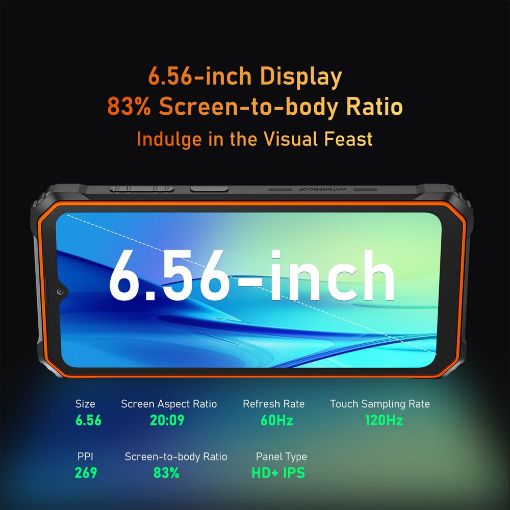 Εικόνα της Smartphone Blackview BV6200 Pro 4G NFC Dual Sim 6GB 128GB Black