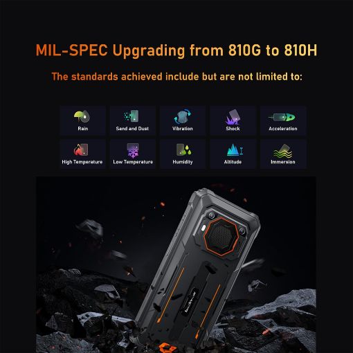 Εικόνα της Smartphone Blackview BV6200 Pro 4G NFC Dual Sim 6GB 128GB Black