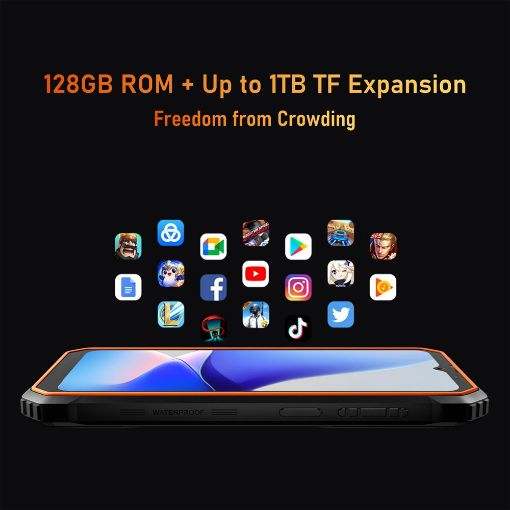 Εικόνα της Smartphone Blackview BV6200 Pro 4G NFC Dual Sim 6GB 128GB Black