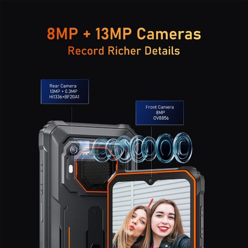 Εικόνα της Smartphone Blackview BV6200 Pro 4G NFC Dual Sim 6GB 128GB Black