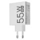 Εικόνα της Φορτιστής Blackview USB-C GaN 55W White