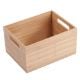 Εικόνα της Κουτί Οργάνωσης Estia Bamboo Essentials Στοιβαζόμενο με Λαβές 26x18,5x16,5cm 02-31435