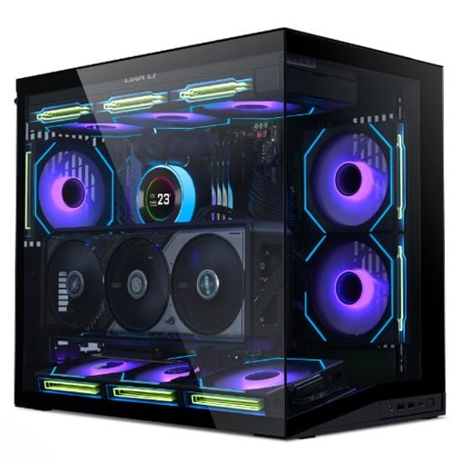 Εικόνα της Lian Li O11 Dynamic Mini V2 Tempered Glass Black G99.O11DMIV2X.00