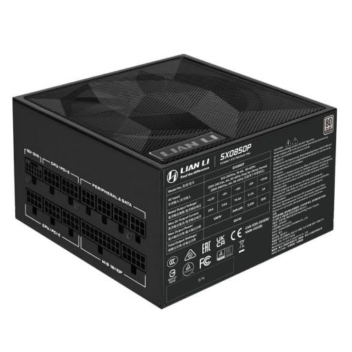 Εικόνα της Τροφοδοτικό Lian Li SX0850P 80 Plus Platinum 850W Black G9P.SX0850P.B000.EU