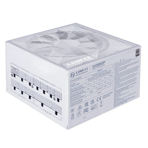 Εικόνα της Τροφοδοτικό Lian Li SX0850P 80 Plus Platinum 850W White G9P.SX0850P.W000.EU