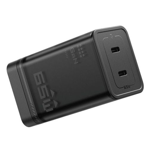 Εικόνα της Φορτιστής Drone Antigravity 2xUSB-C GaN 65W Black ADT-65BDC-P