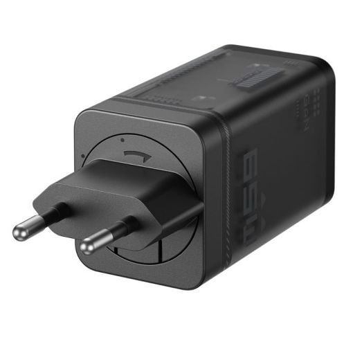 Εικόνα της Φορτιστής Drone Antigravity 2xUSB-C GaN 65W Black ADT-65BDC-P