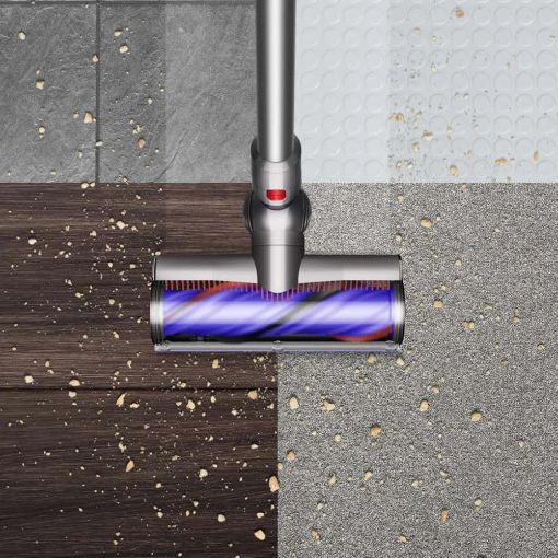 Εικόνα της Επαναφορτιζόμενη Σκούπα Stick Dyson V8 Advanced Silver/ Silver/ Nickel 492636-01