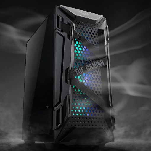 Εικόνα της Asus TUF Gaming GT301 RGB Tempered Glass Black 90DC0040-B49000