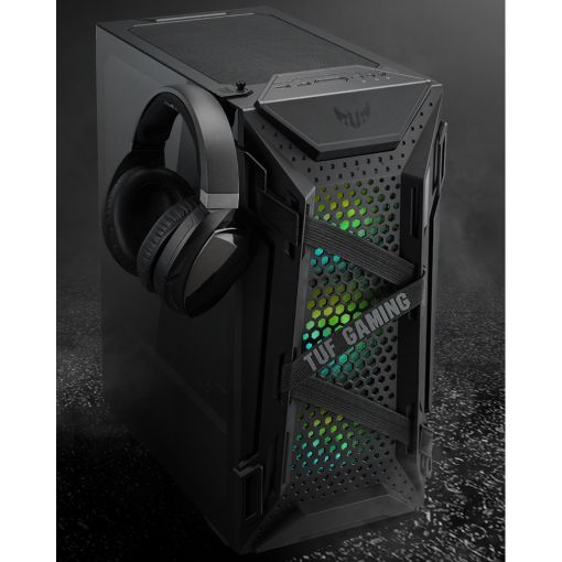Εικόνα της Asus TUF Gaming GT301 RGB Tempered Glass Black 90DC0040-B49000