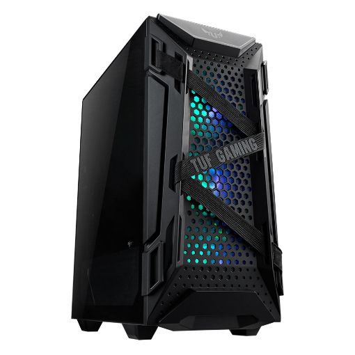 Εικόνα της Asus TUF Gaming GT301 RGB Tempered Glass Black 90DC0040-B49000