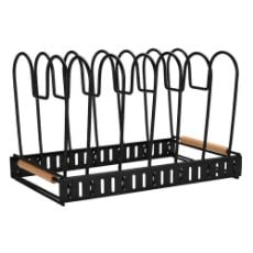 Εικόνα της Θήκη με Διαχωριστικά Estia Bamboo Essentials Μεταλλική με Χερούλι 30.5x17.7x19cm Μαύρη 01-29890