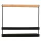 Εικόνα της Θήκη Οργάνωσης με Χερούλι Estia Bamboo Essentials 24x10.5x21.3cm Μαύρη 01-28343