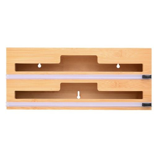 Εικόνα της Επιτοίχια Βάση Οργάνωσης Estia Bamboo Essentials για Αλουμινόχαρτο & Μεμβράνη 01-28336