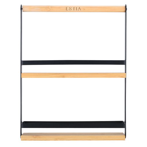 Εικόνα της Θήκη Οργάνωσης με Χερούλι Estia Bamboo Essentials 2 Επιπέδων 01-30742