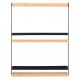 Εικόνα της Θήκη Οργάνωσης με Χερούλι Estia Bamboo Essentials 2 Επιπέδων 01-30742