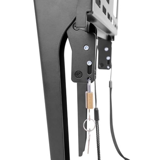 Εικόνα της Επιτοίχια Βάση Τηλεόρασης Brateck Heavy Duty Lockable 37-75" Black LP42-64AT