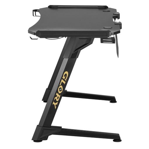 Εικόνα της Gaming Desk Brateck Glory RGB 120x60x75cm Black GMD04-1S