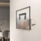 Εικόνα της Επιτοίχια Βάση Τηλεόρασης Brateck Ultra Slim Micro-Gap 43-100" Black LED-1948
