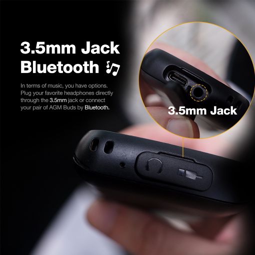 Εικόνα της Κινητό Τηλέφωνο AGM M9 2.4" Dual SIM Black