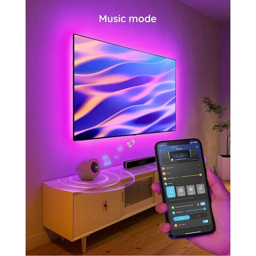 Εικόνα της Govee TV LED Backlight RGB Bluetooth 40-60" 3m H6178