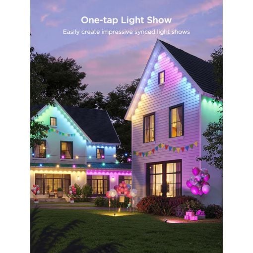 Εικόνα της Govee Permanent Outdoor Lights RGBICW Wi-Fi/Bluetooth 30m H705E