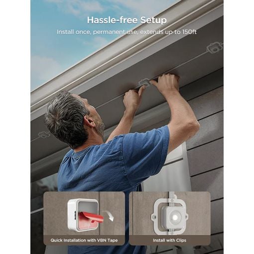 Εικόνα της Govee Permanent Outdoor Lights RGBICW Wi-Fi/Bluetooth 30m H705E