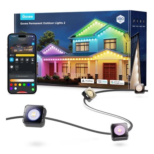 Εικόνα της Govee Permanent Outdoor Lights RGBICW Wi-Fi/Bluetooth 30m H705E