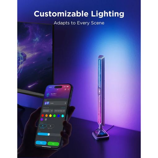 Εικόνα της Govee Gaming Light Bars Pro RGBIC 2.4 GHz Wi-Fi/Bluetooth 2τμχ H8048