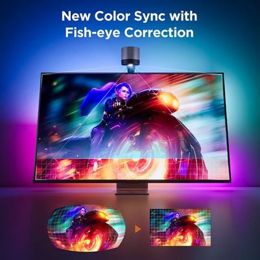 Εικόνα της Govee x Netflix TV Backlight 3S RGBIC Wi-Fi/Bluetooth 55~65" H6098