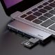 Εικόνα της USB Hub Baseus 5-in-1 USB-C to 2xUSB-A 3.0 & DisplayPort Grey CAHUN-K0G