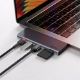 Εικόνα της USB Hub Baseus 5-in-1 USB-C to 2xUSB-A 3.0 & DisplayPort Grey CAHUN-K0G