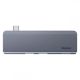 Εικόνα της USB Hub Baseus 5-in-1 USB-C to 2xUSB-A 3.0 & DisplayPort Grey CAHUN-K0G