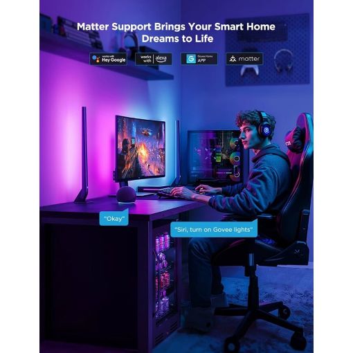 Εικόνα της Govee AI Sync Box Kit 2 RGBIC + RGBWIC Wi-Fi/ Bluetooth/HDMI 2.1 H6603