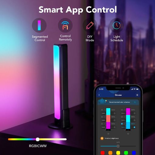 Εικόνα της Govee Flow Plus Light Bars RGBICWW WiFi/Bluetooth H6056