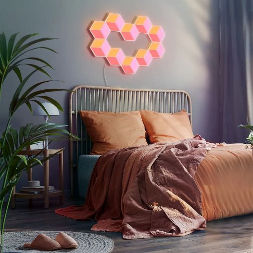 Εικόνα της Govee Glide Hexagon Pro LED Light Panels RGBIC WiFi/Bluetooth H6066
