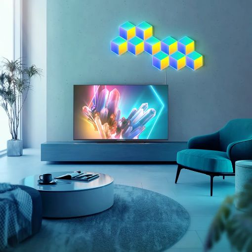 Εικόνα της Govee Glide Hexagon Pro LED Light Panels RGBIC WiFi/Bluetooth H6066
