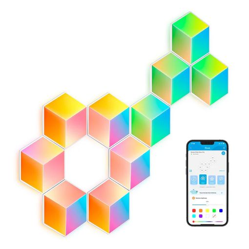 Εικόνα της Govee Glide Hexagon Pro LED Light Panels RGBIC WiFi/Bluetooth H6066