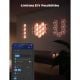 Εικόνα της Govee Glide Hexagon Light Panels Ultra RGBIC Wi-Fi/Bluetooth 7τμχ H606A