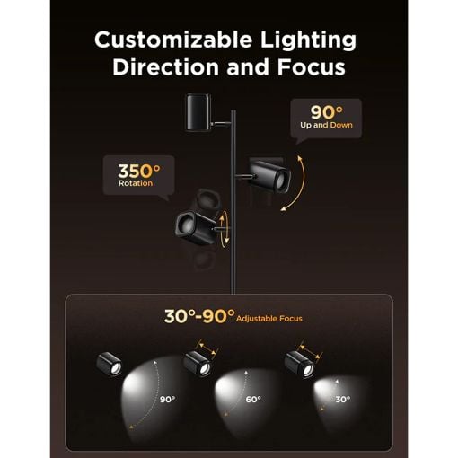 Εικόνα της Govee Tree Floor Lamp RGBWW Wi-Fi/Bluetooth H60B2