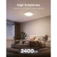 Εικόνα της Govee Square Smart Ceiling Light RGBWW + RGBIC Wi-Fi/Bluetooth 12" H80A4