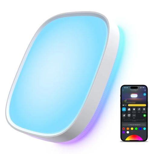 Εικόνα της Govee Square Smart Ceiling Light RGBWW + RGBIC Wi-Fi/Bluetooth 12" H80A4