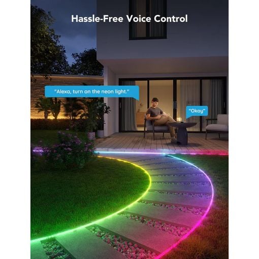 Εικόνα της Govee Outdoor Neon Strip Lights RGBIC Wi-Fi/Bluetooth 10m H61A8