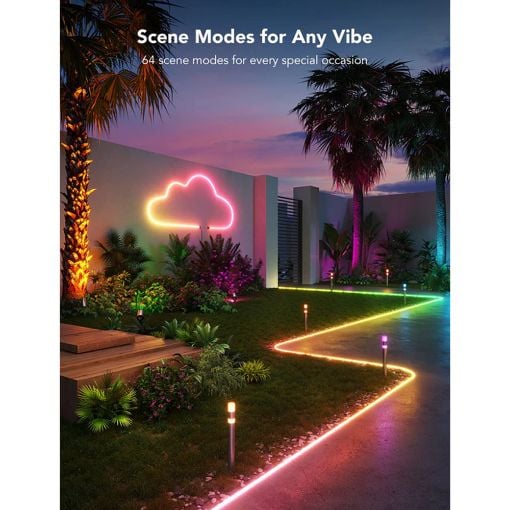 Εικόνα της Govee Outdoor Neon Strip Lights RGBIC Wi-Fi/Bluetooth 10m H61A8
