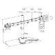 Εικόνα της Dual Monitor Desk Stand Brateck 17-32" Black LDT66-T024