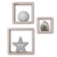 Εικόνα της Σετ Ράφια Τοίχου 5Five Small Set Oak Νat 3τμχ 138956C