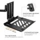 Εικόνα της Laptop Tray Brateck έως 17 " για Monitor Arms VESA 75x75 Matte Black NBH-7